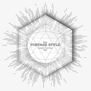 矢量技术线条底纹免抠