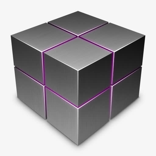 黑暗在盒子cubes-icons免抠