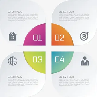 PPT矢量分类图标免抠