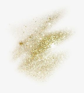 金色闪耀粉尘设计免抠