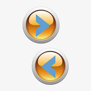 琥珀色按钮免抠