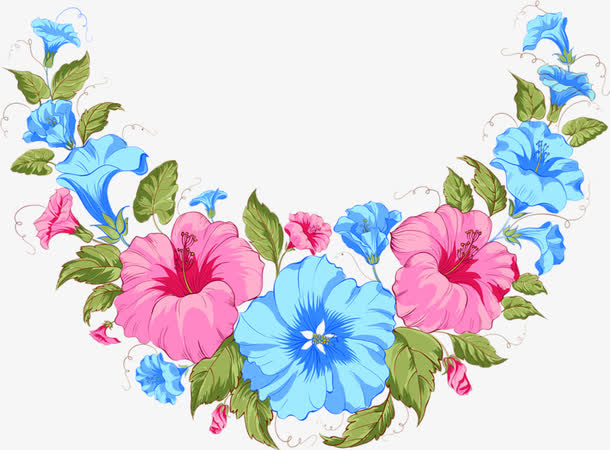 鲜花花环免抠