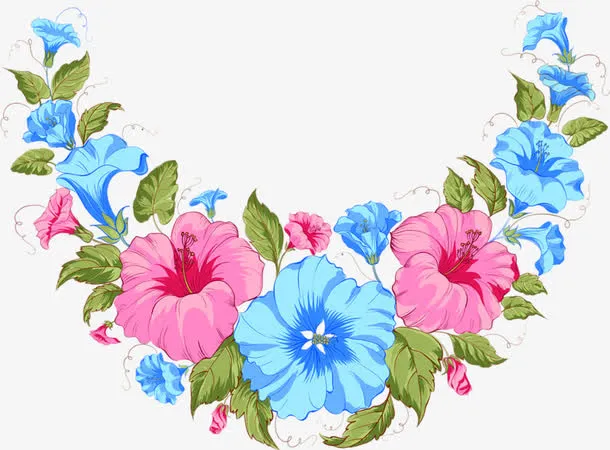 鲜花花环免抠