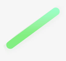 绿色渐变漂浮装饰免抠