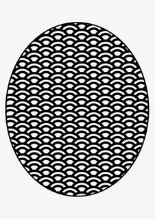 简约鱼鳞底纹免抠