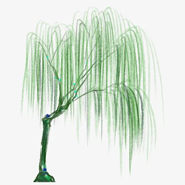 清新小花卡通插画33免抠