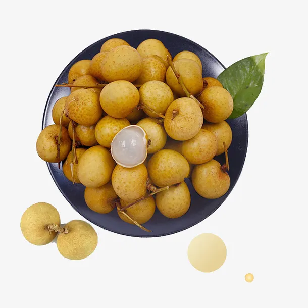 泰国进口龙眼摄影免抠