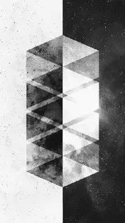 黑白简约海报H5背景高清