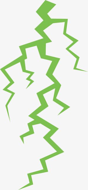 折线水墨裂纹笔刷免抠