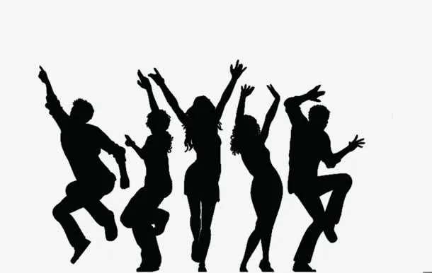 酒吧舞者招聘海报免抠