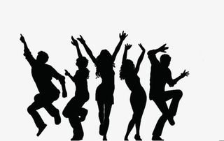 酒吧舞者招聘海报免抠