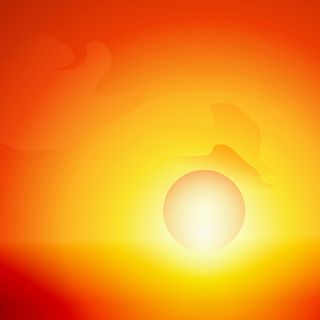 黄色渐变背景高清