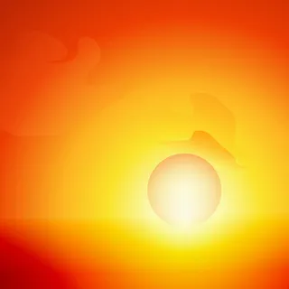 黄色渐变背景高清