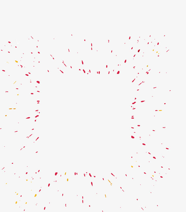 彩色纸屑装饰图片免抠