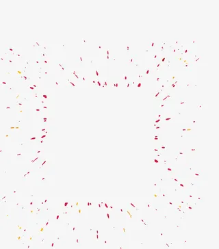 彩色纸屑装饰图片免抠