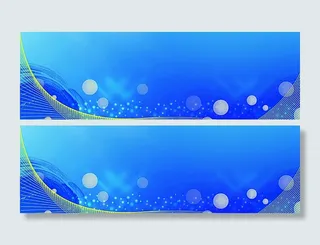 蓝色几何科技背景高清