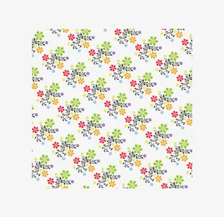 花朵欧式桌布底纹免抠