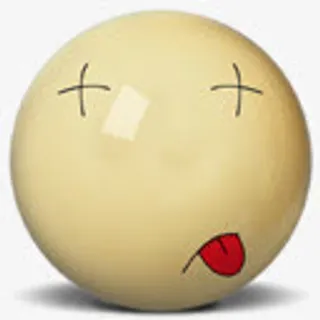 表情符号面对情感台球球免抠