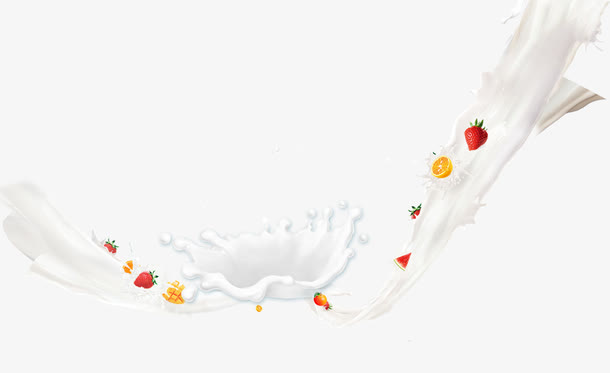水果酸奶免抠