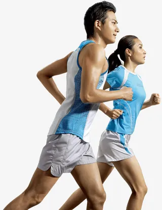 跑步情侣跑步免抠