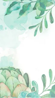 手绘春天春意盎然H5背景高清