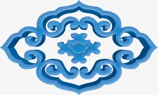 中国风云纹免抠