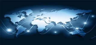 互联网世界地图科技背景高清