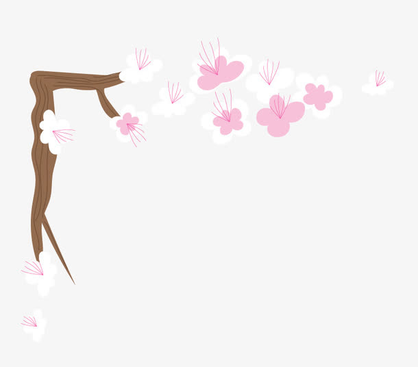 樱花边框免抠