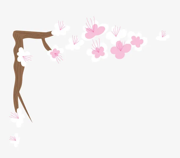 樱花边框免抠