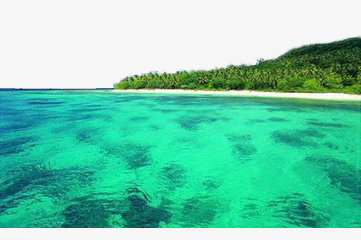 绿海风景免抠