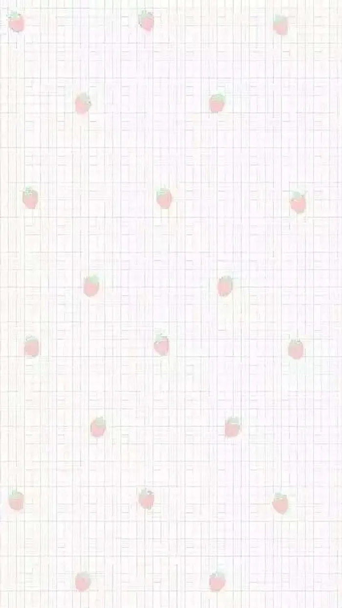 小清新背景草莓背景格子背景H5背景高清