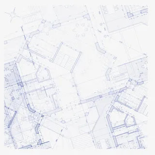 建筑平面图矢量素材免抠