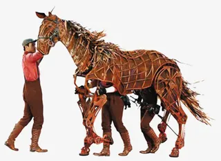 舞台上的兵马免抠