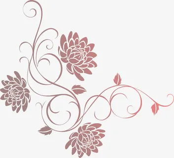 红色荷花花纹海报背景七夕情人节