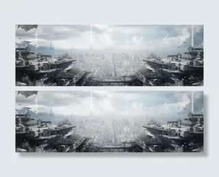 游戏场景渲染效果壁纸桌面免抠