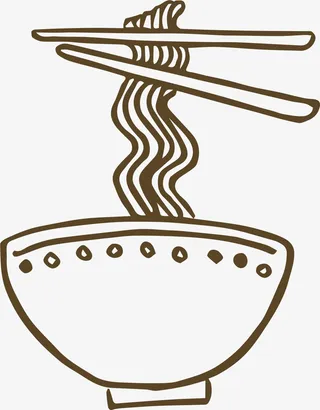 咖啡摄像头美味面条免抠