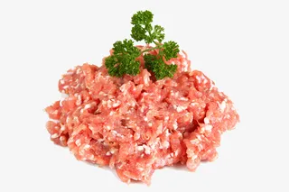 新鲜猪肉馅摄影免抠