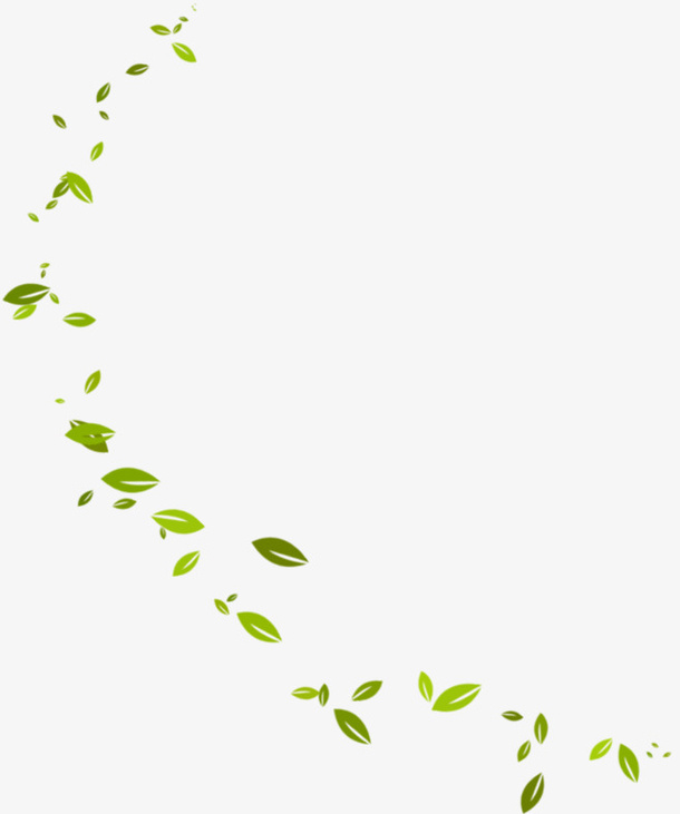 素材 矢量 PNG 通用 飘着的树叶免抠