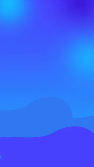 蓝色渐变简约唯美手绘背景高清