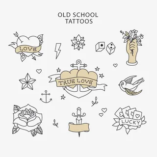 矢量结婚元素免抠