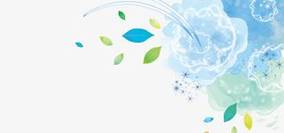 蓝色淡雅清新海报banner背景素材