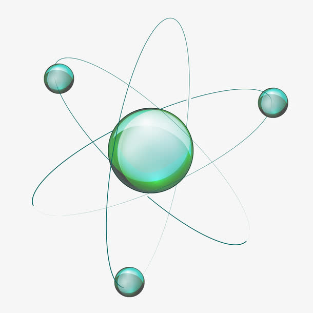 分子结构图模型免抠