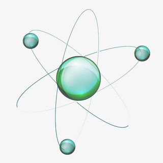 分子结构图模型免抠