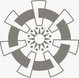 矩阵拼凑的矢量圆环免抠