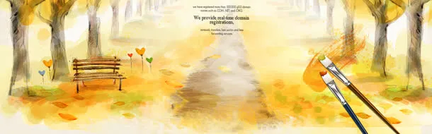 梦幻清新手绘卡通背景