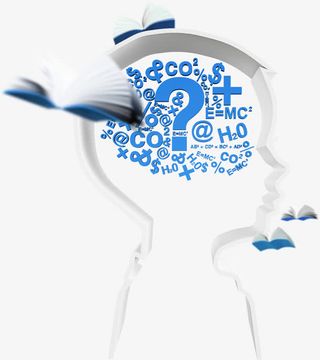 孩子大脑装饰素材图案免抠