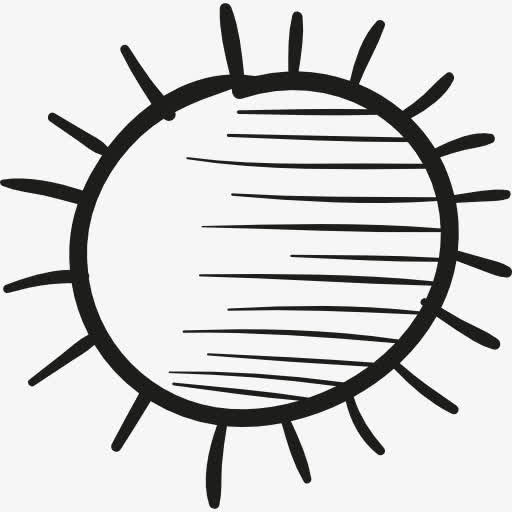 温暖的阳光图标免抠
