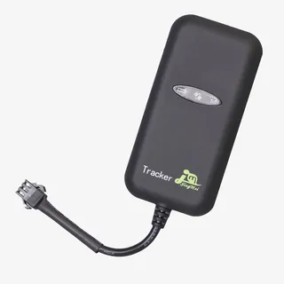 黑色gps定位器免抠