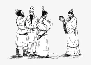 三顾茅庐三兄弟免抠