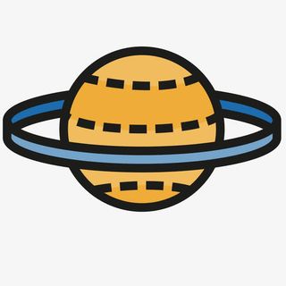 线性星球图标免抠